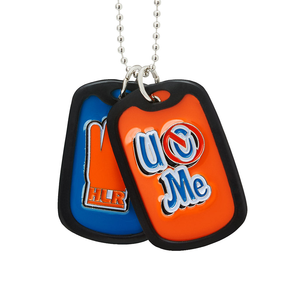 John Cena Respect. Earn It. Dog Tags Pwcatalog