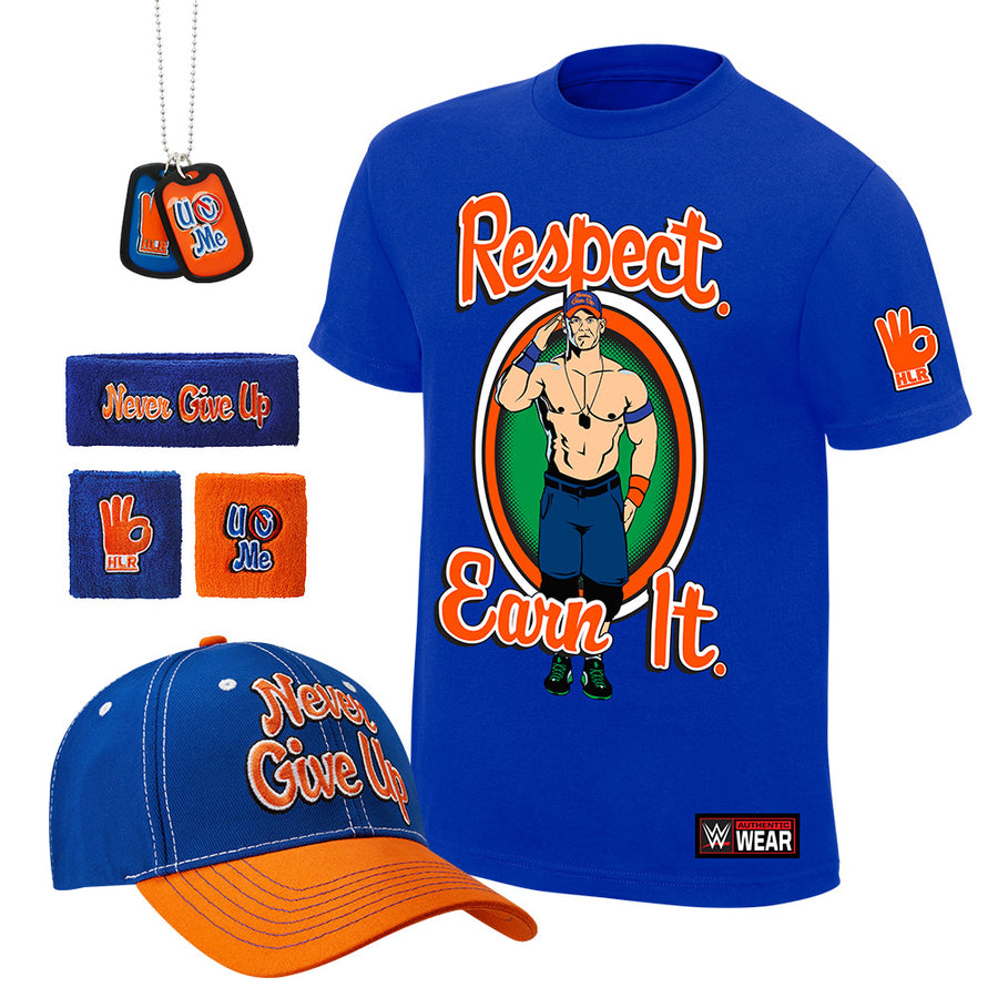 John Cena Respect. Earn It. Youth T-Shirt Package Pwcatalog