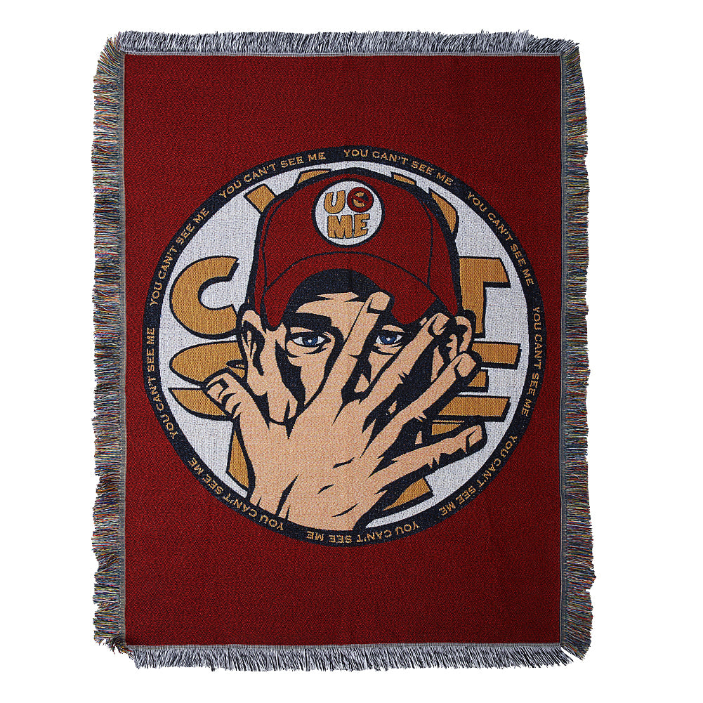 John Cena U Can't C Me Tapestry Throw Blanket Pwcatalog