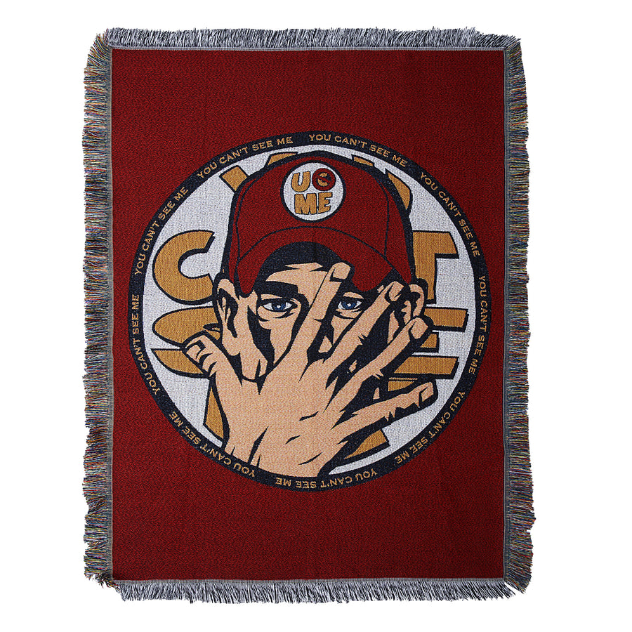 John Cena U Can't C Me Tapestry Throw Blanket Pwcatalog