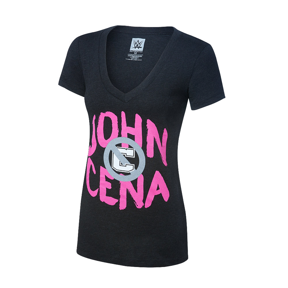 John Cena U Can't C Me Tri-Blend Women's V-Neck T-Shirt Pwcatalog