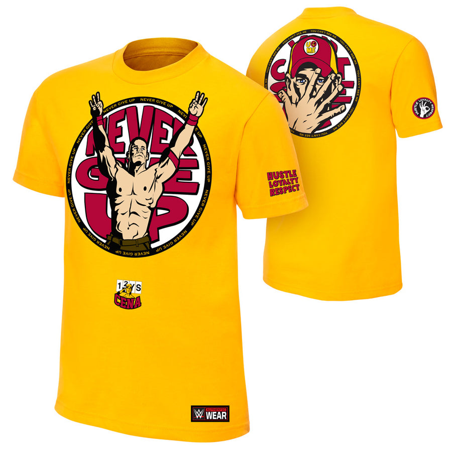 John Cena U Can't C Me Yellow T-Shirt Pwcatalog