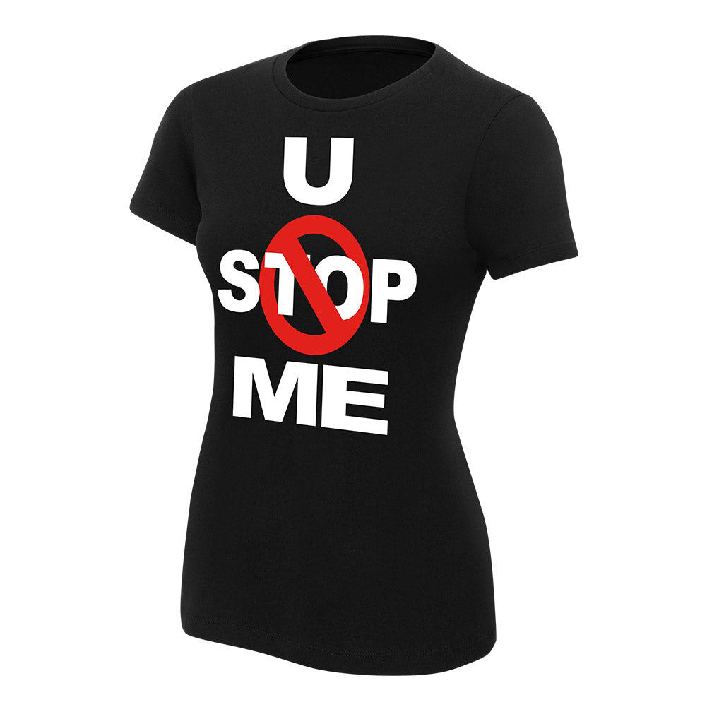 John Cena U Can't Stop Me Black Women's Authentic T-Shirt Pwcatalog