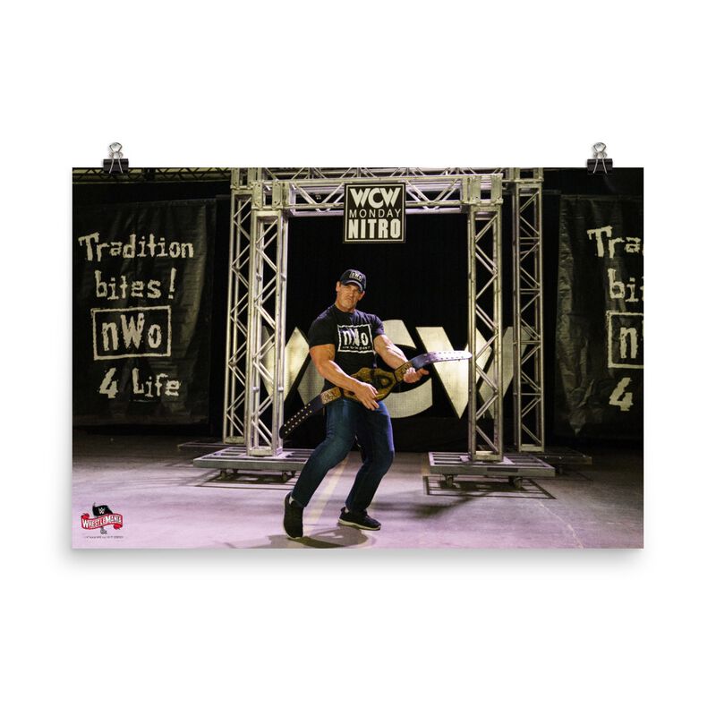 John Cena WrestleMania 36 nWo Photo Poster – PW Catalog