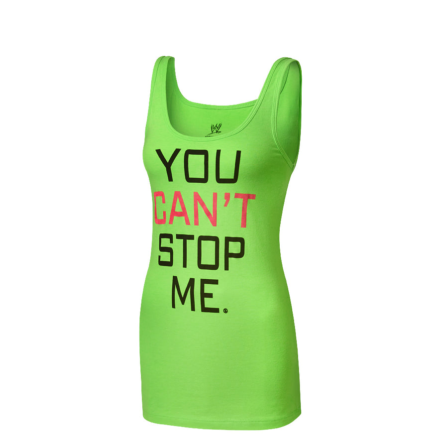 John Cena You Can't Stop Me Green Women's Tank Top Pwcatalog