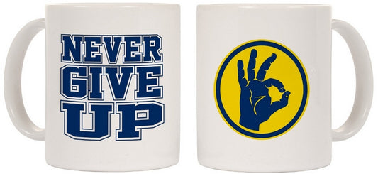 John Cena Never Give Up Mug
