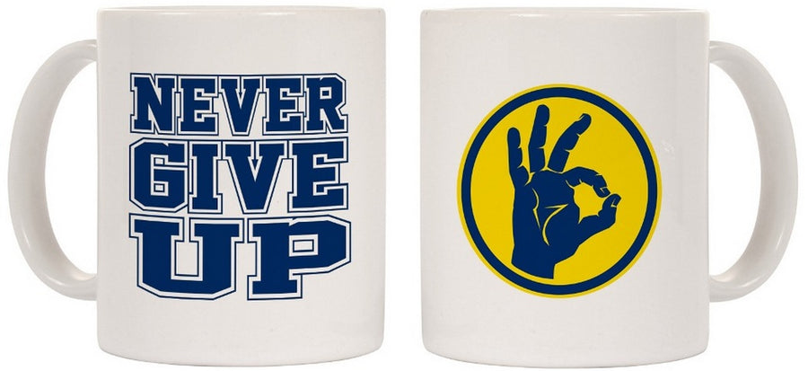 John Cena Never Give Up Mug Pwcatalog