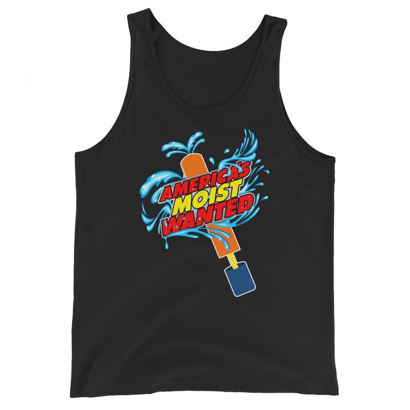 John Morrison America's Moist Wanted Tank Top Pwcatalog