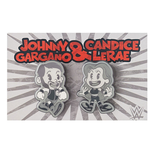 Johnny Gargano & Candice LeRae Limited Edition Pin Set