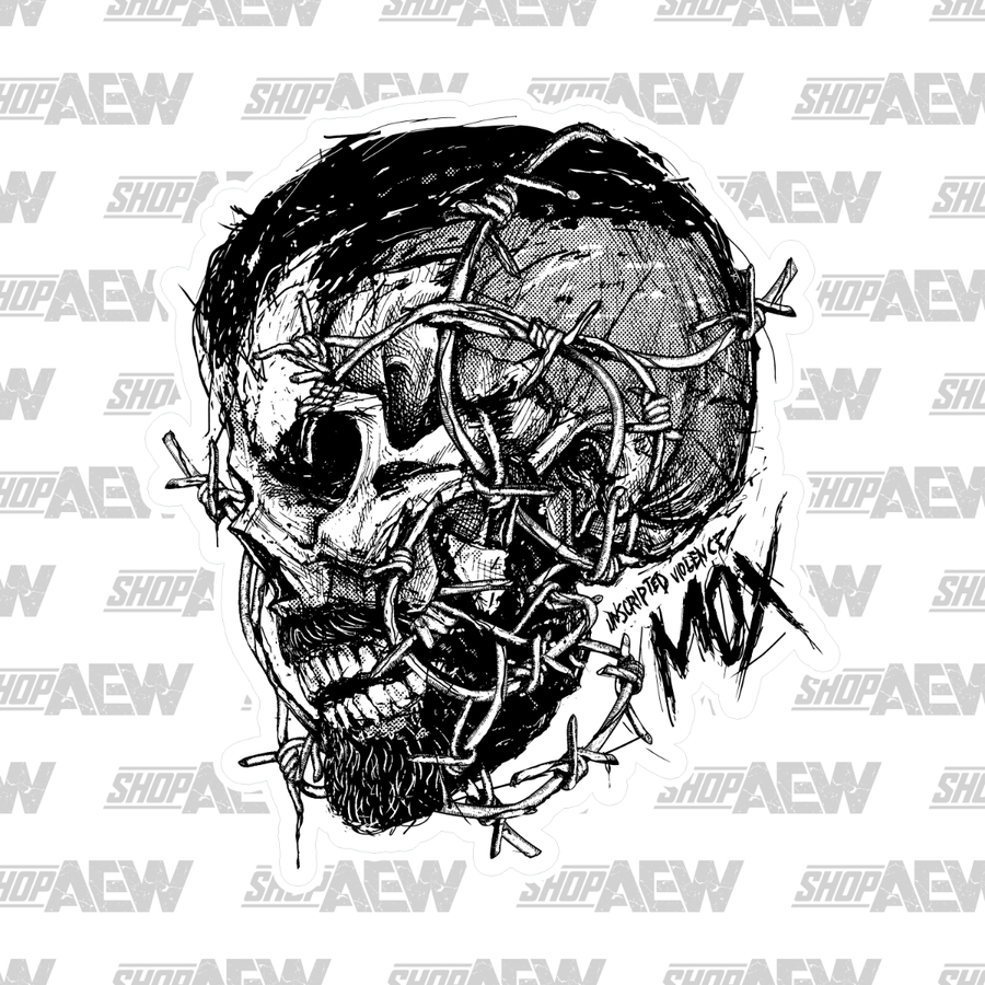 Jon Moxley Floss Sticker Pwcatalog
