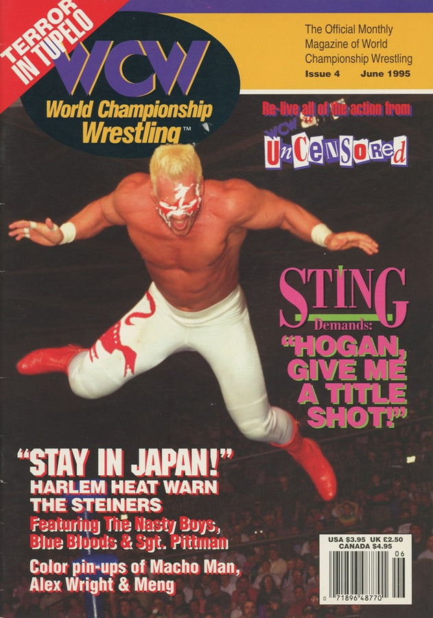 WCW Magazine June 1995 Magazine PWcatalog