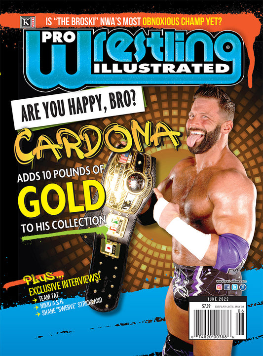 Pro Wrestling Illustrated June 2022 alt cover #2 [digital exclusive]