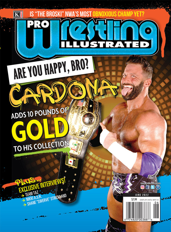 Pro Wrestling Illustrated June 2022 alt cover #2 [digital exclusive] Magazine PWcatalog