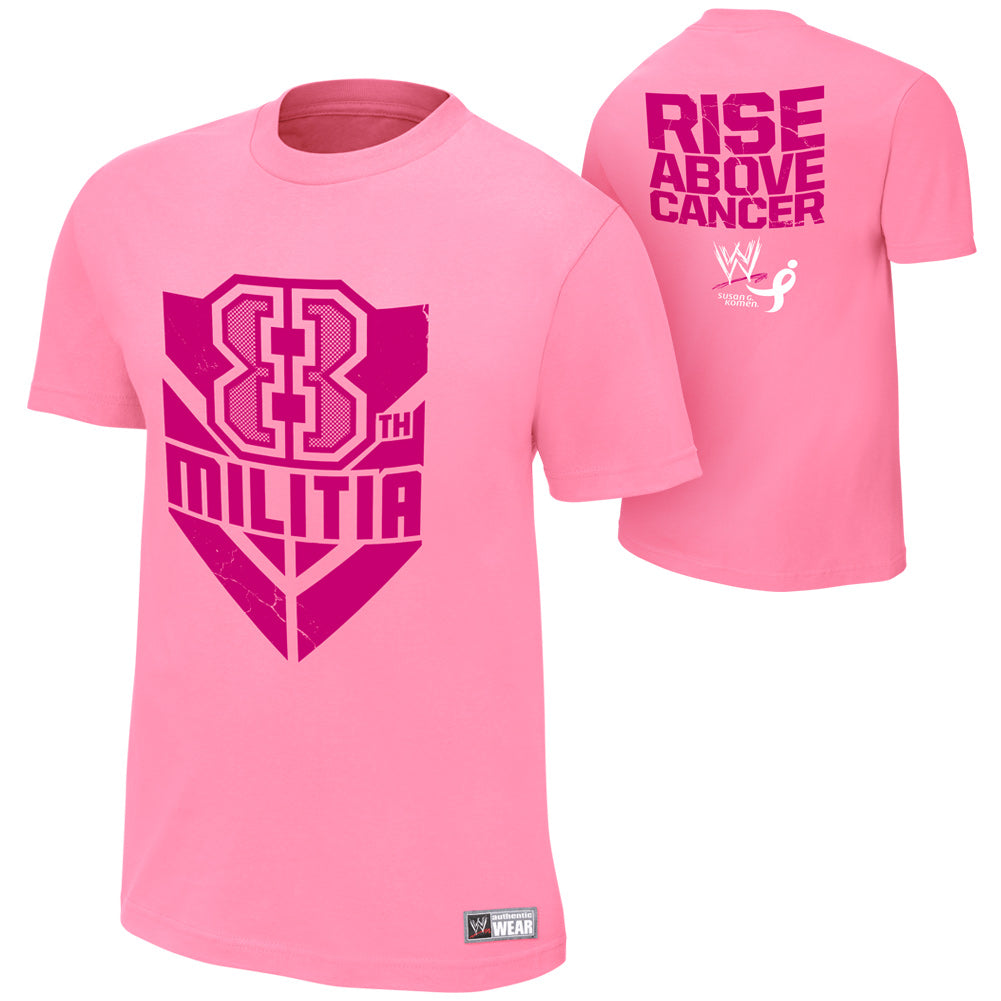 Kaitlyn Rise Above Cancer Pink T-Shirt Pwcatalog