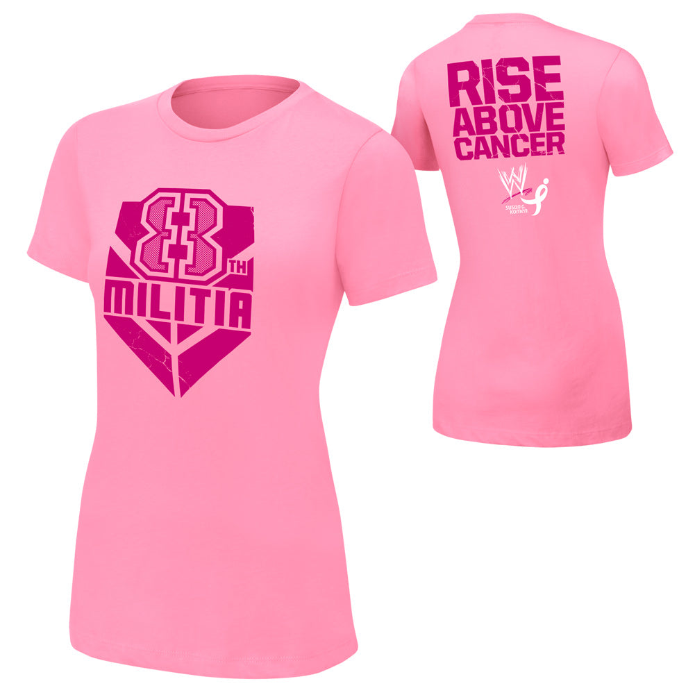 Kaitlyn Rise Above Cancer Pink Women's T-Shirt Pwcatalog