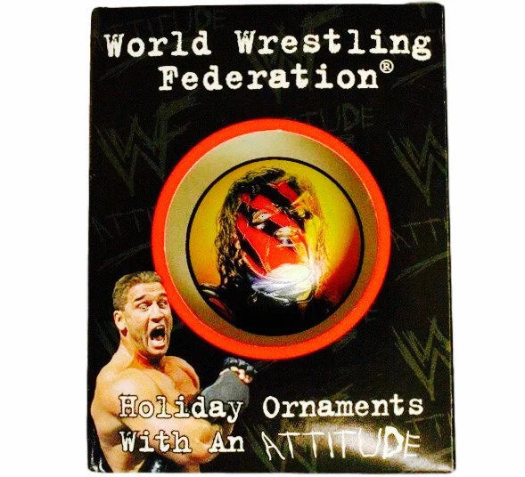 WWF Kane Christmas Ornament 1998 Pwcatalog