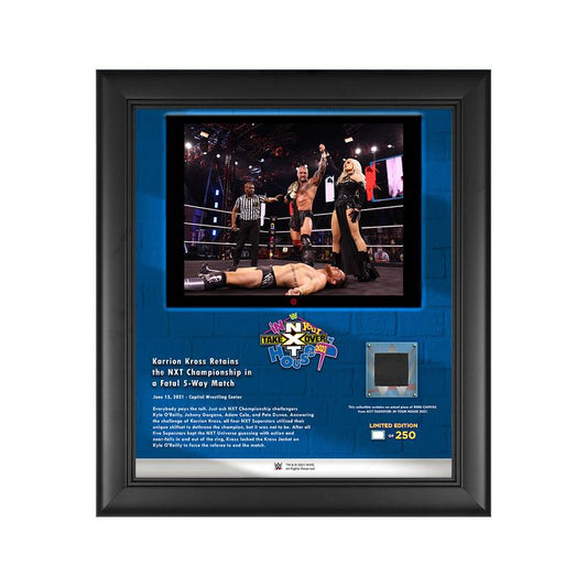 Karrion Kross NXT TakeOver In Your House 2021 15x17 Commemorative Plaque