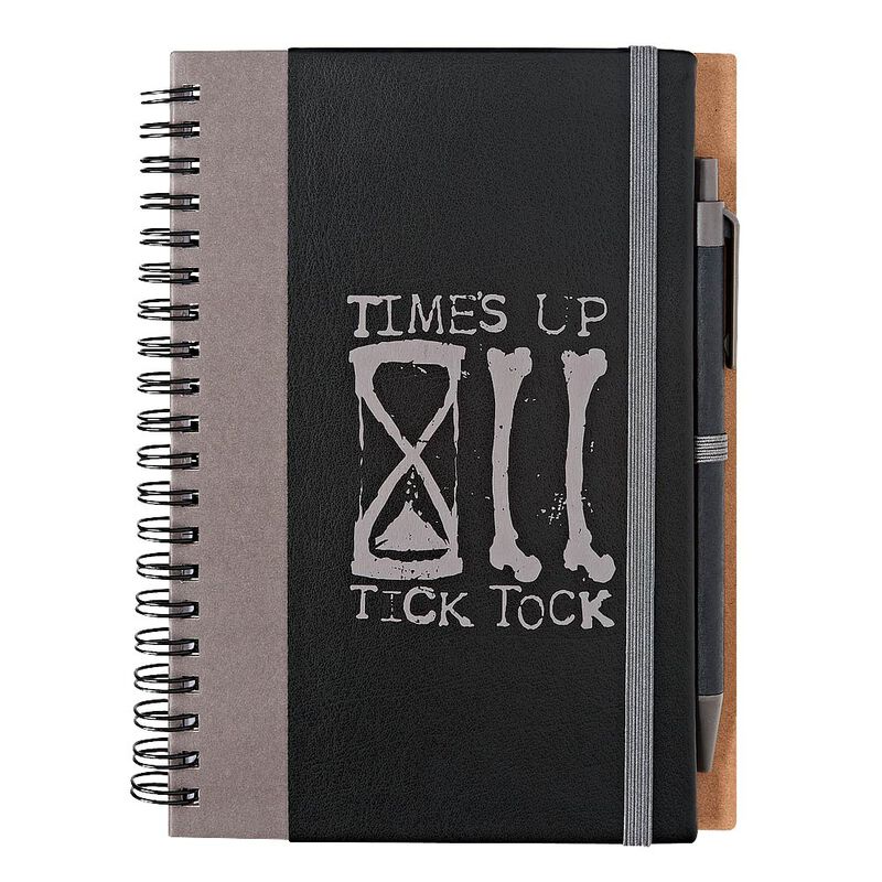 Karrion Kross Time's Up Tick Tock Notebook & Pen Pwcatalog