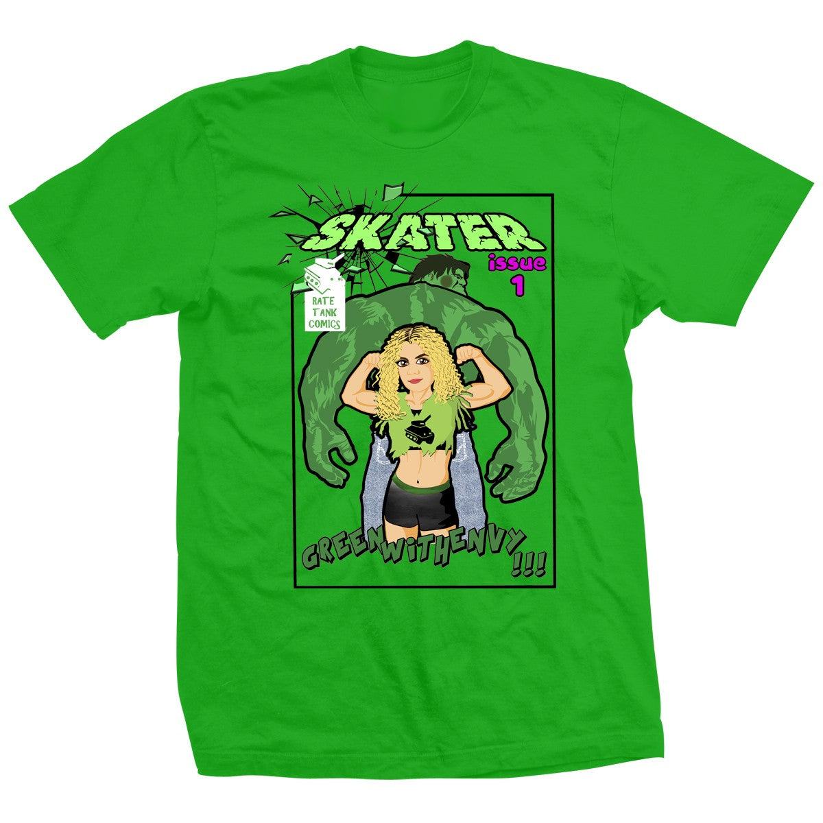 Kellie Skater Green With Envy Shirt Pwcatalog