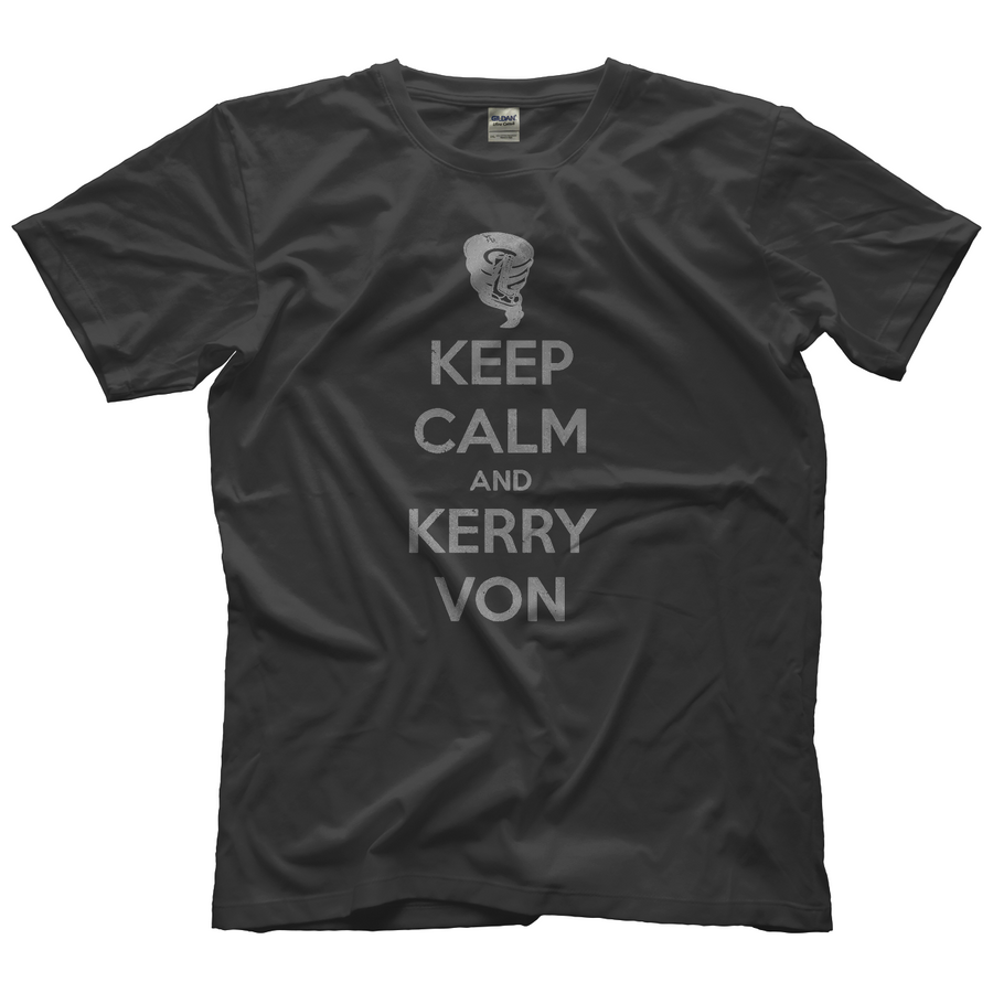 Kerry Von Erich Keep Calm T-Shirt Pwcatalog