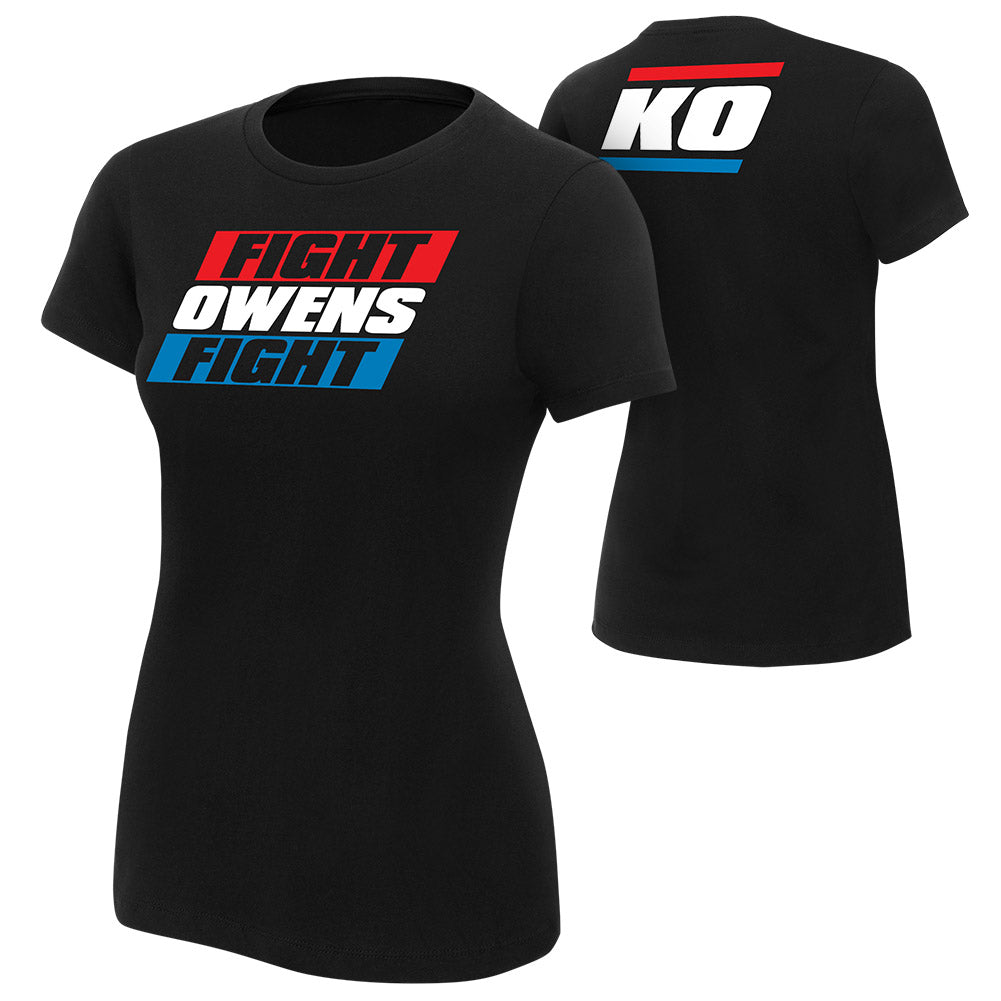 Kevin Owens Fight Owens Fight Limited Edition Women's T-Shirt Pwcatalog