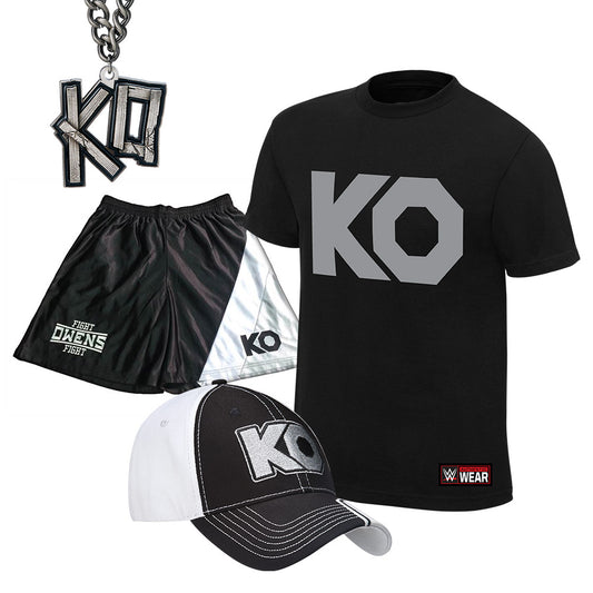 Kevin Owens KO Fight Halloween T-Shirt Package