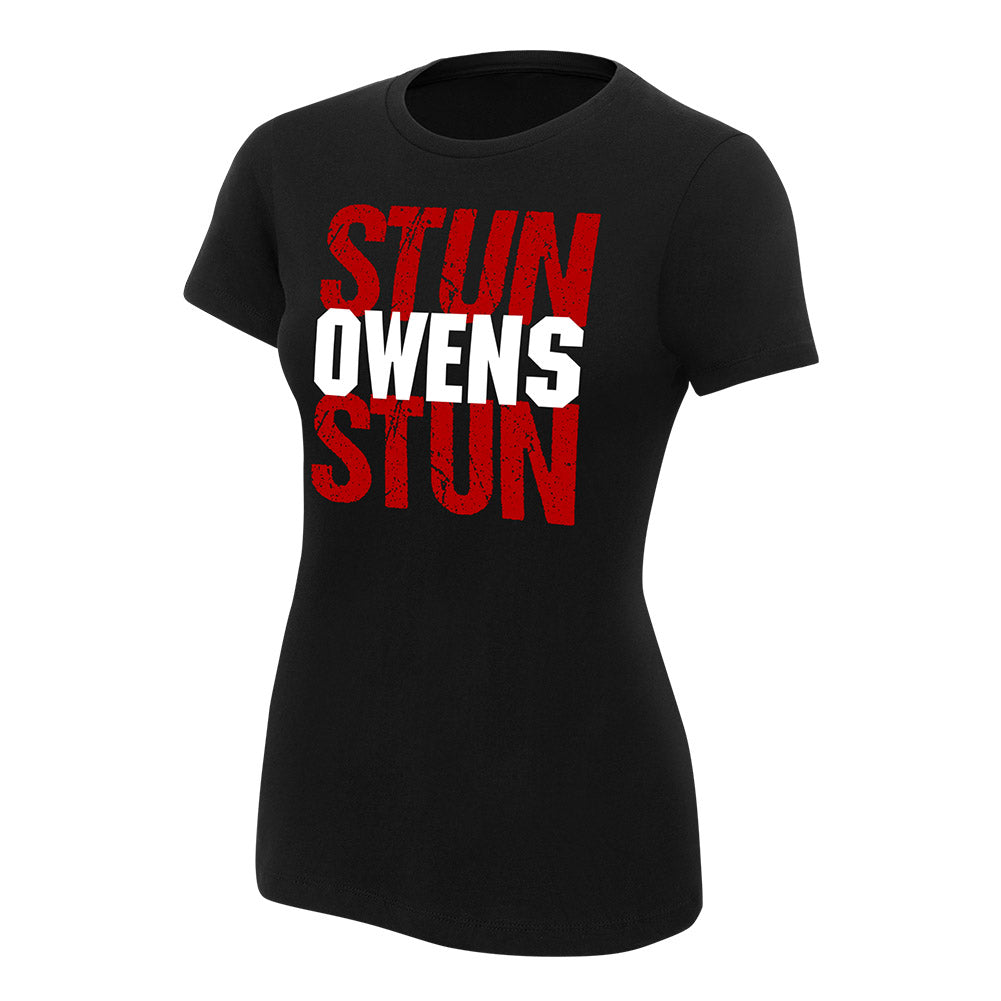 Kevin Owens Stun Owens Stun Women's Authentic T-Shirt
