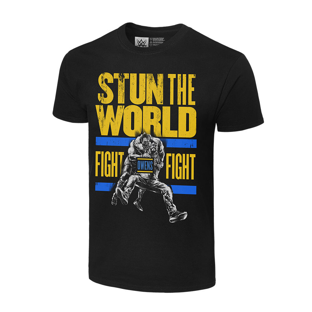 Kevin Owens Stun The World Authentic T-Shirt