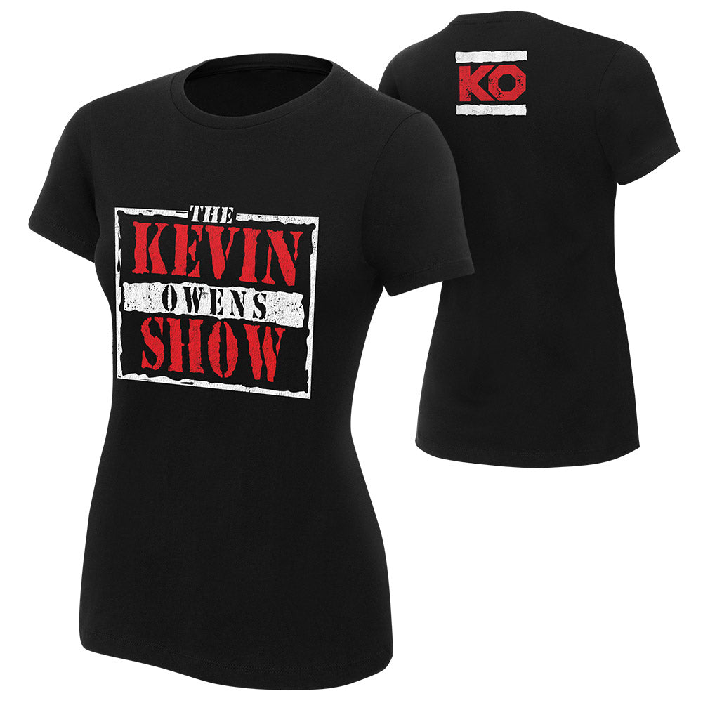 Kevin Owens The Kevin Owens Show Women's Authentic T-Shirt
