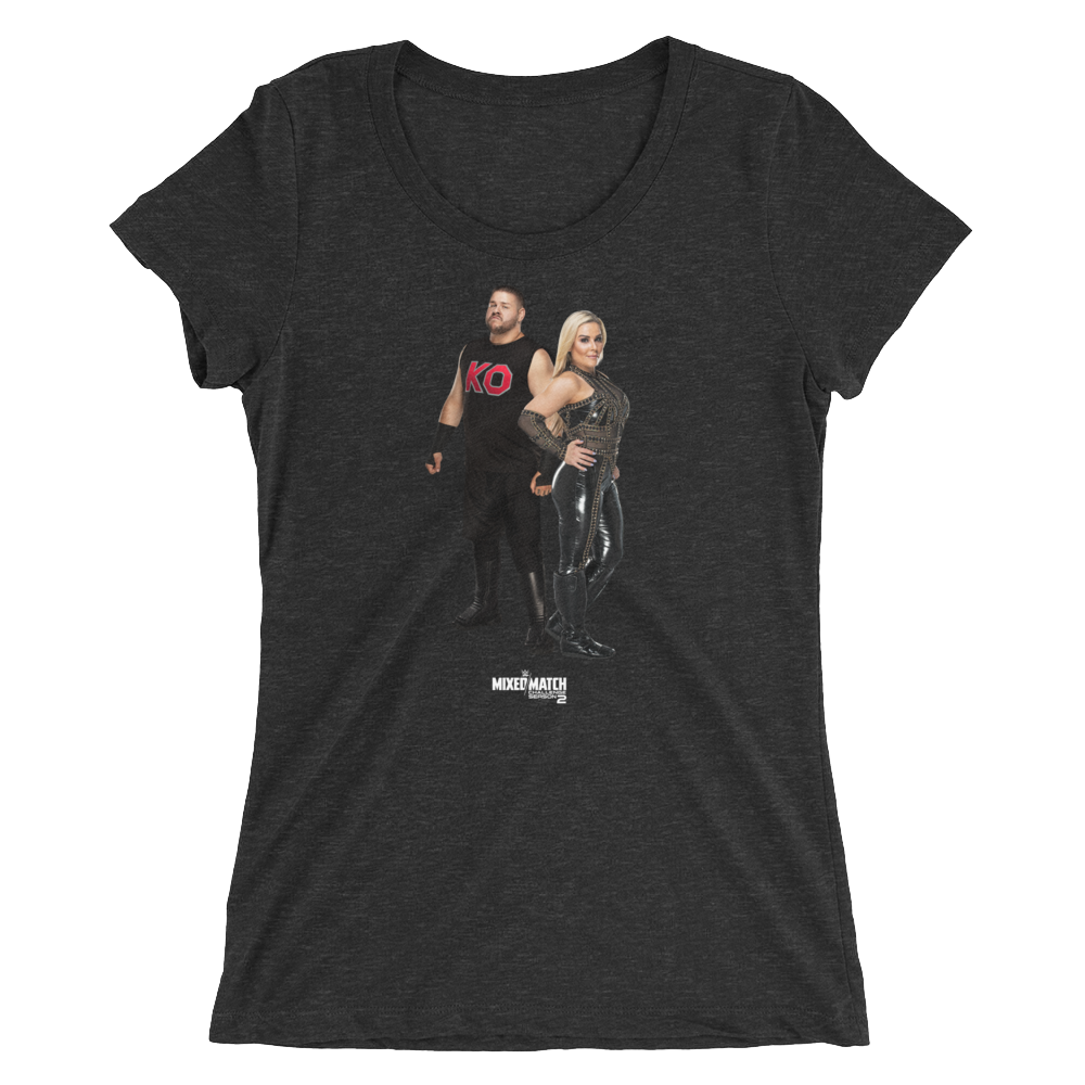 Kevin Owens & Natalya MMC Photo Women's Tri-Blend T-Shirt