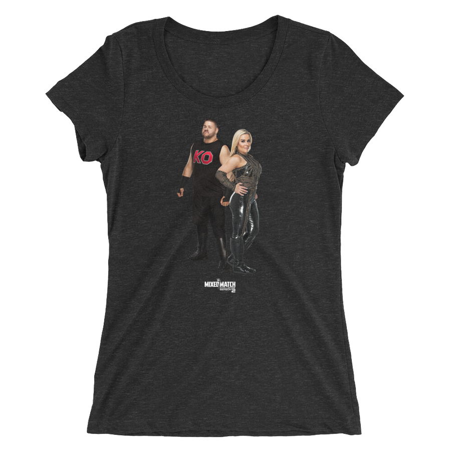 Kevin Owens & Natalya MMC Photo Women's Tri-Blend T-Shirt Pwcatalog
