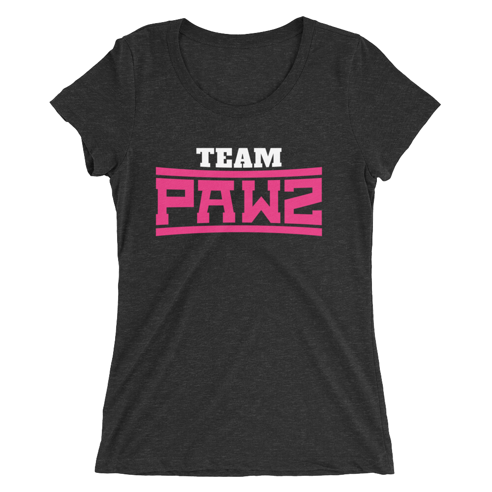 Kevin Owens & Natalya MMC Team Pawz Women's Tri-Blend T-Shirt