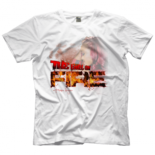 Kiera Hogan Girl On Fire White Shirt Pwcatalog