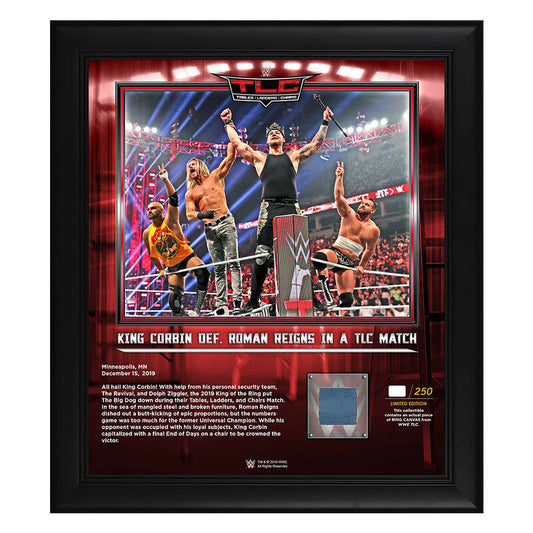 King Corbin TLC 2019 15x17 Limited Edition Plaque