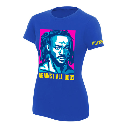 Kofi Kingston Against All Odds Women's Authentic T-Shirt