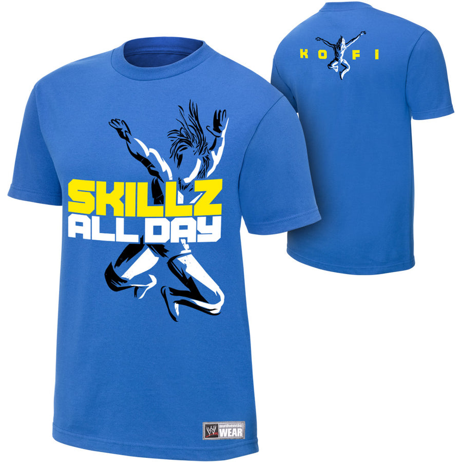 Kofi Kingston Skillz All Day T-Shirt Pwcatalog