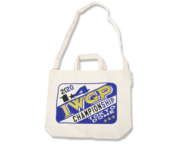 Kota Ibushi IWGP Heavyweight Title Challenge Certificate W Style Tote Bag