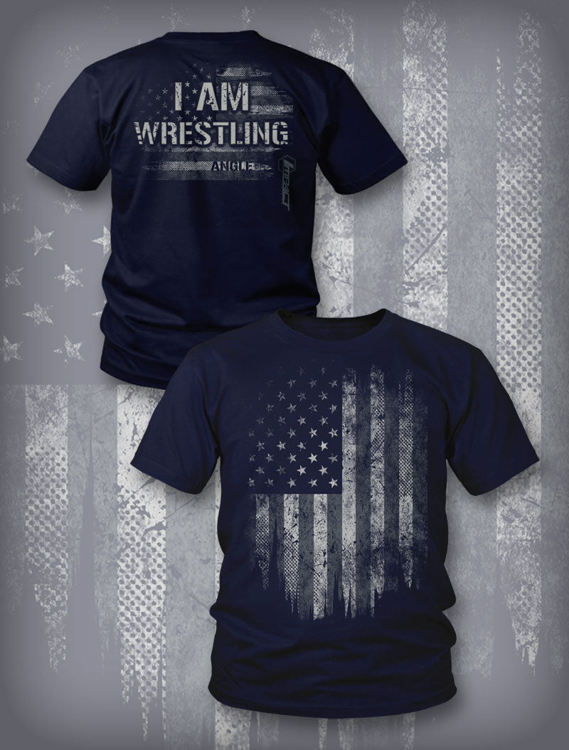 Kurt Angle I Am Wrestling T-Shirt