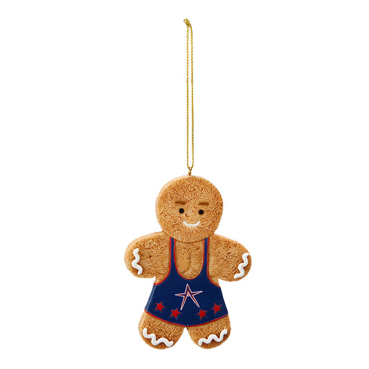 Kurt Angle Gingerbread Ornament