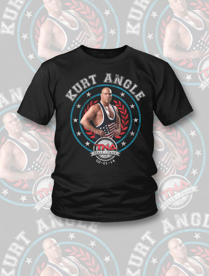 Kurt Angle Hall Of Fame T-Shirt Pwcatalog