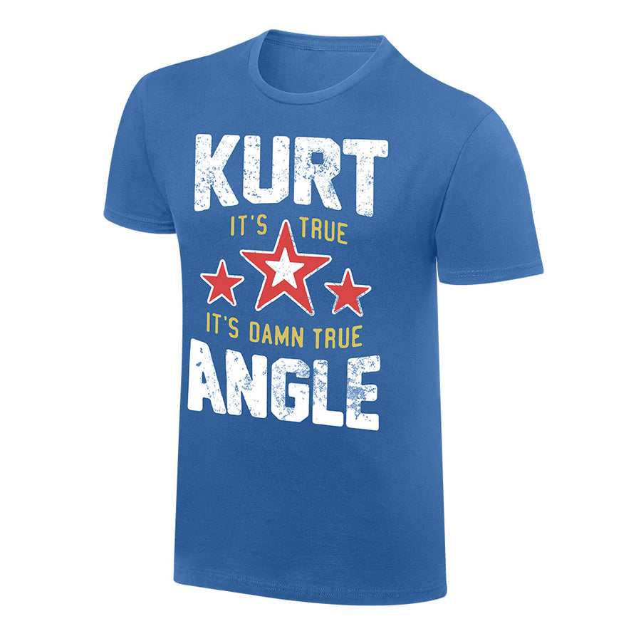 Kurt Angle It's Damn True Vintage T-Shirt Pwcatalog