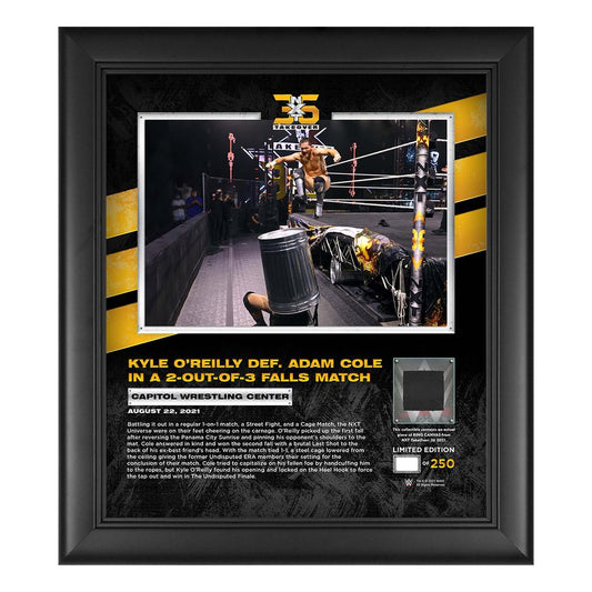 Kyle O'Reilly NXT Takeover 36 15x17 Commemorative Plaque Pwcatalog