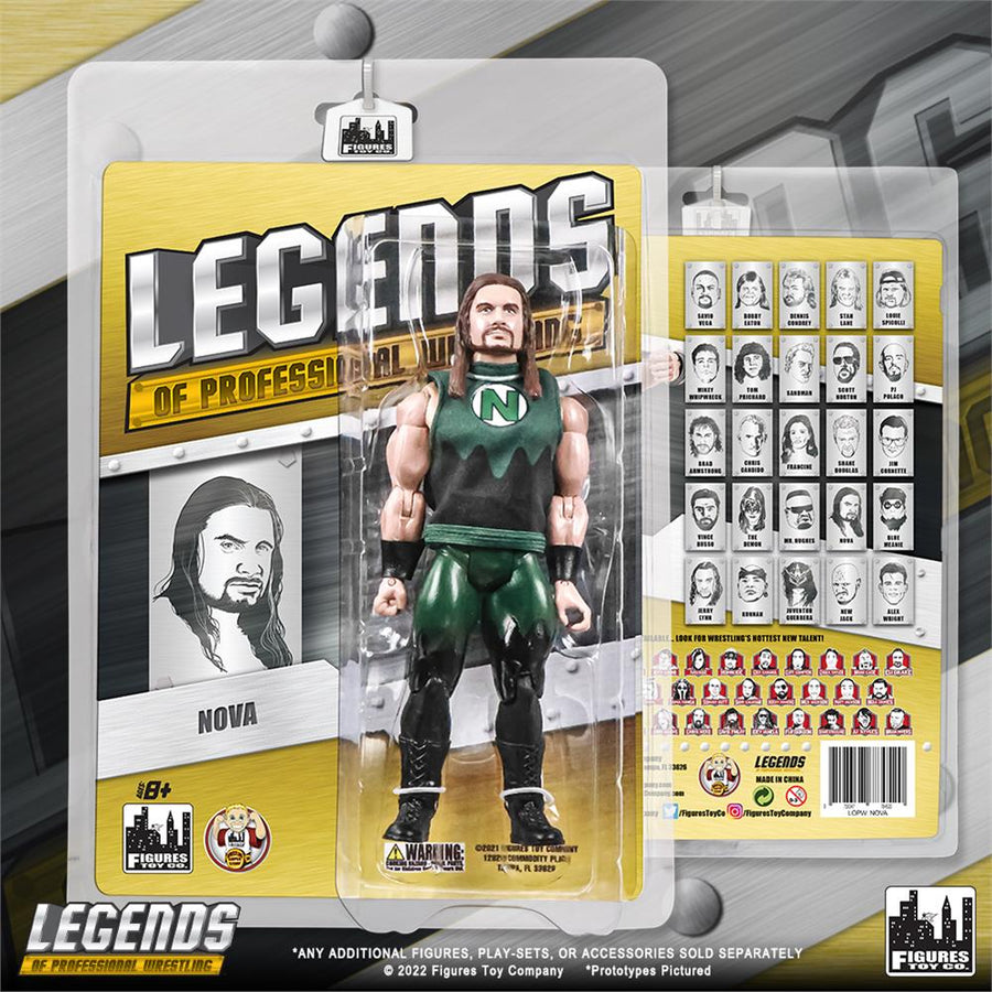 FTC Legends of Professional Wrestling [Modern] Nova Action & Toy Figures PWcatalog