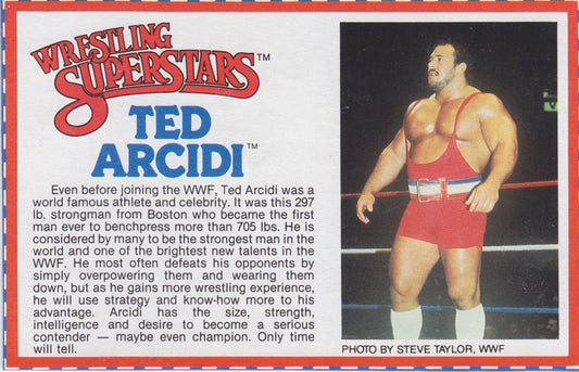 Ted Arcidi Series 4