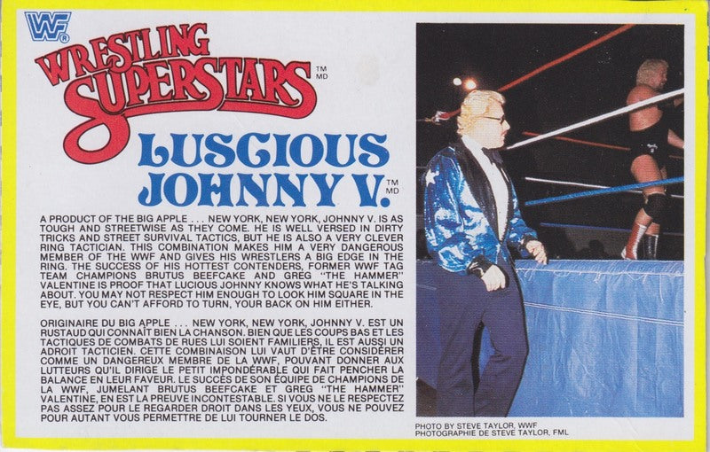 Luscious Johnny V. Series 5 PW Catalog