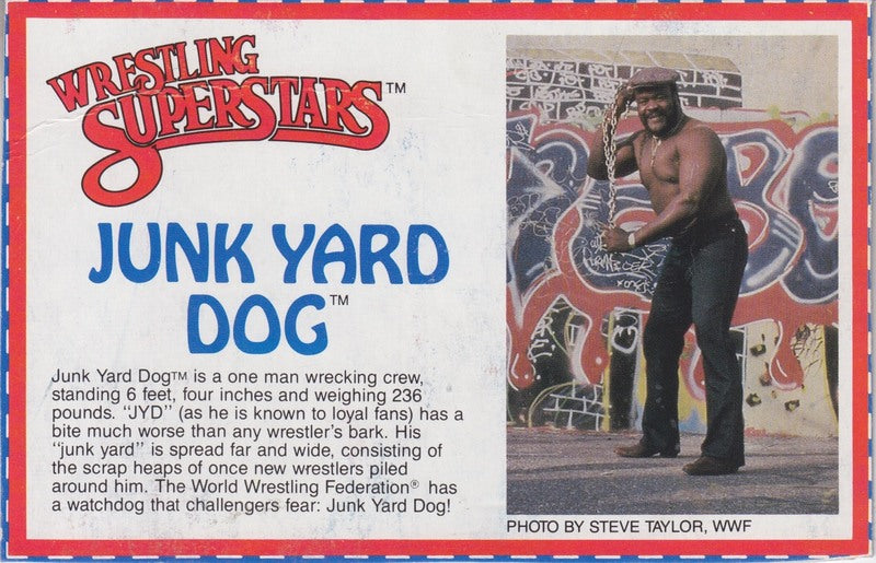 Junk Yard Dog Series 1 PW Catalog