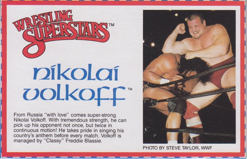 Nikolai Volkoff Series 1 PW Catalog