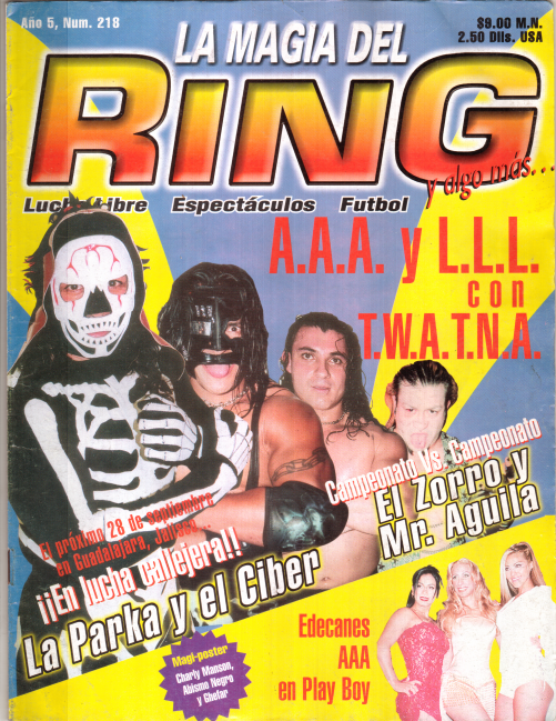 La Magia del Ring Volume 218 Magazine PWcatalog