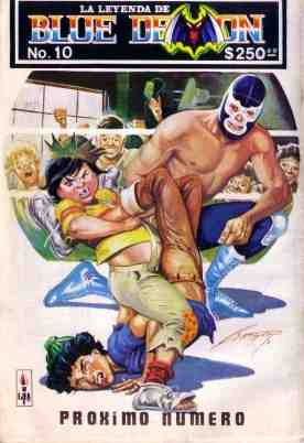 La Leyenda de Blue Demon 10 Magazine PWcatalog