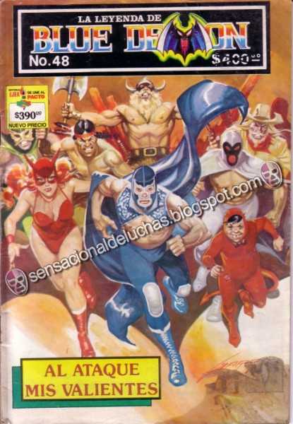 La Leyenda de Blue Demon 48 Magazine PWcatalog